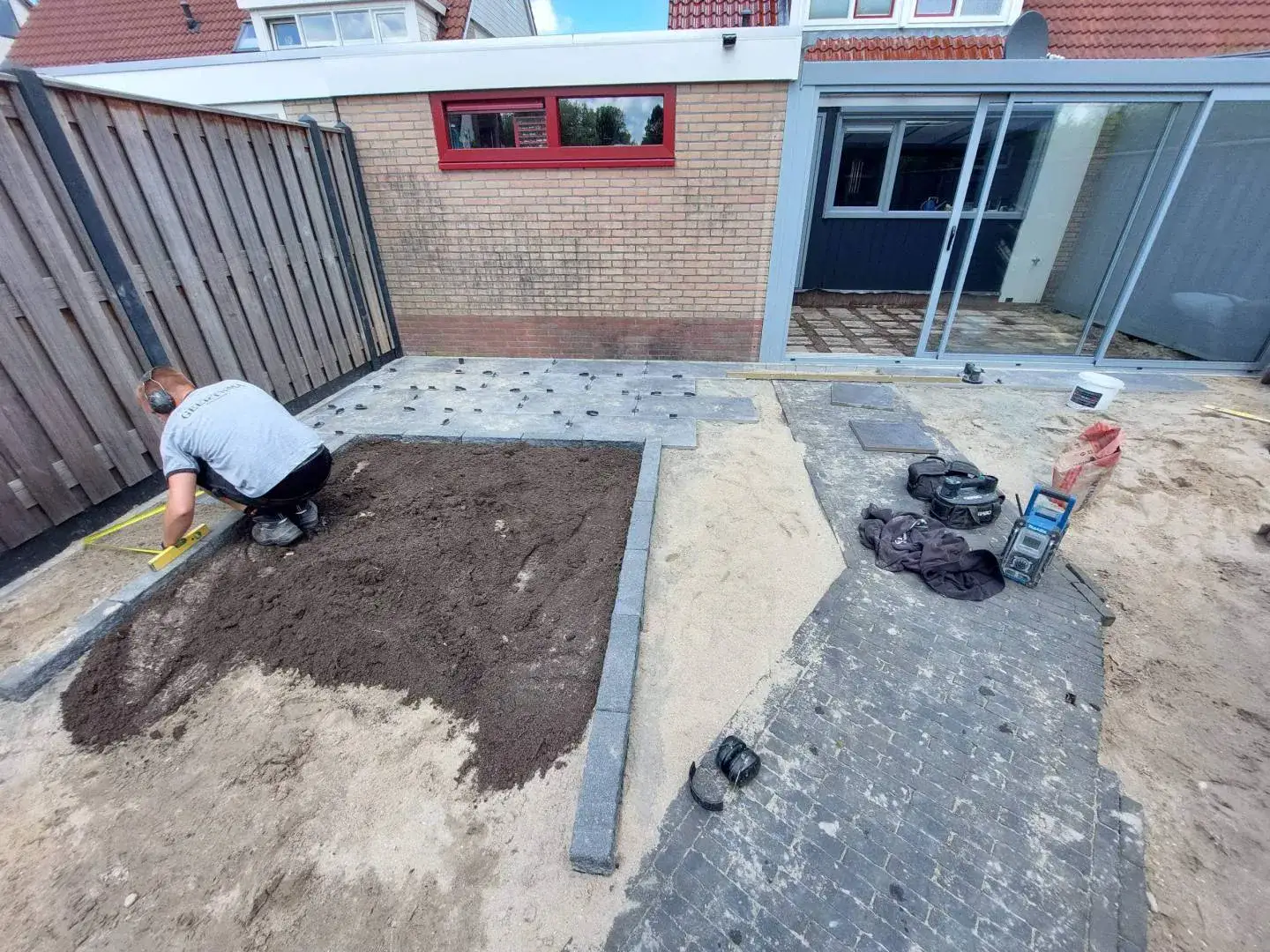 Keramisch tegelwerk in Franeker