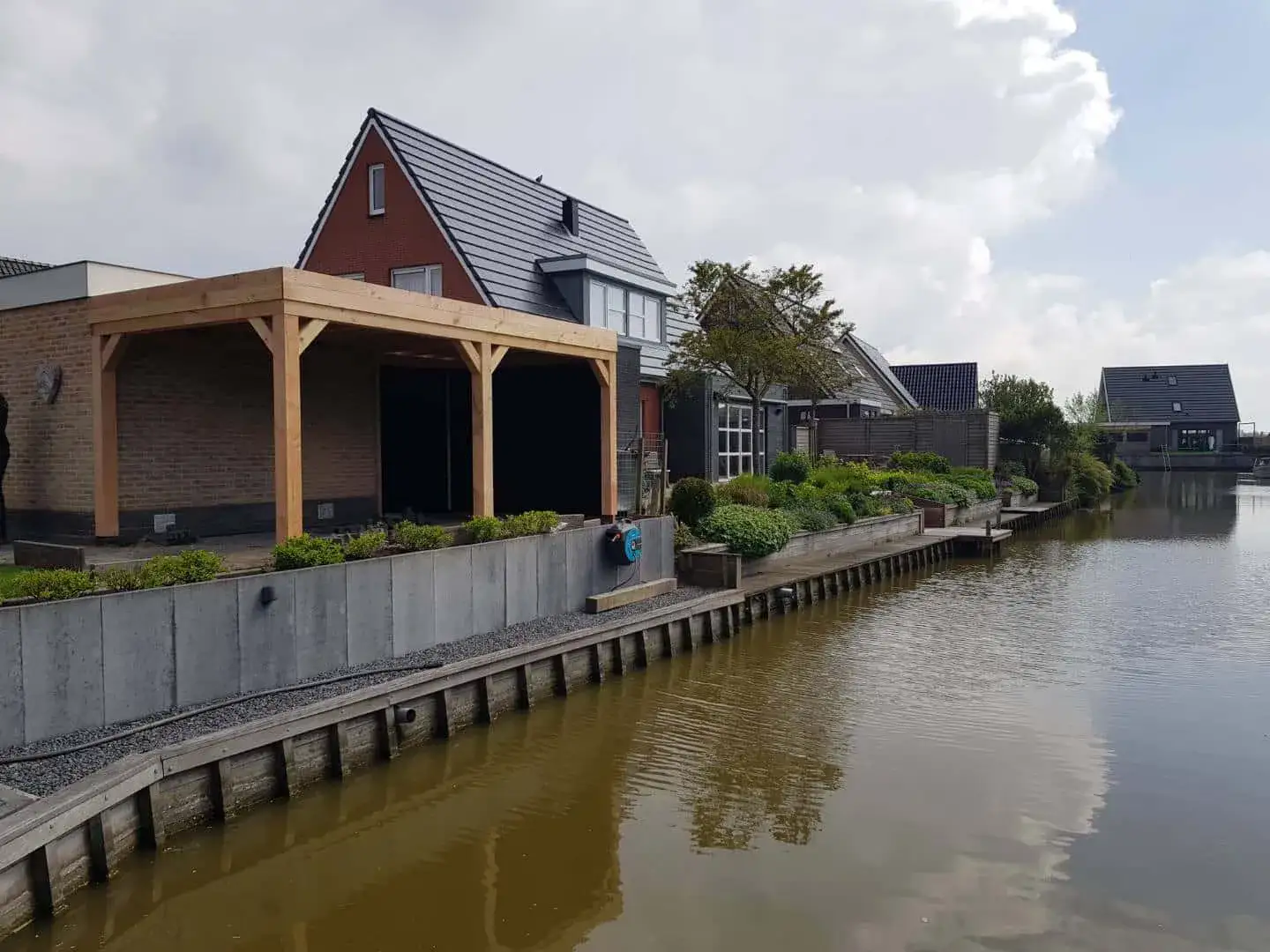 Overkapping familie Attema in Harlingen