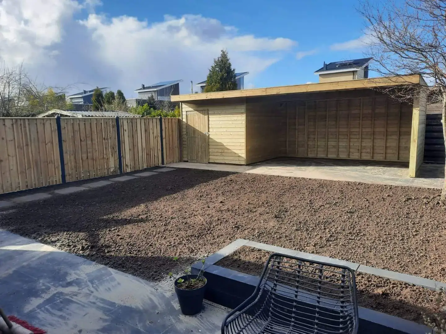 Complete tuin Van Ingen in Leeuwarden